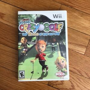 Crazy Golf - Nintendo Wii game